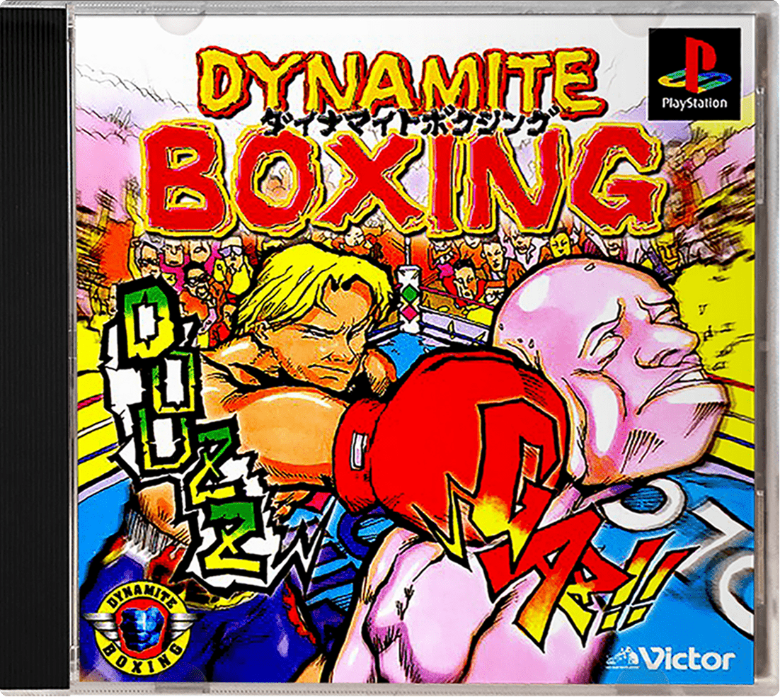 Dynamite Boxing box art for Playstation